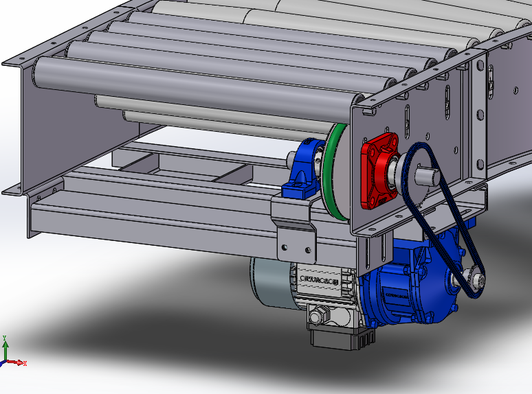 Roller conveyor design 