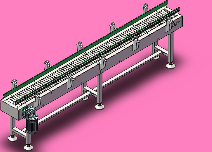 Design of Double top chain conveyor