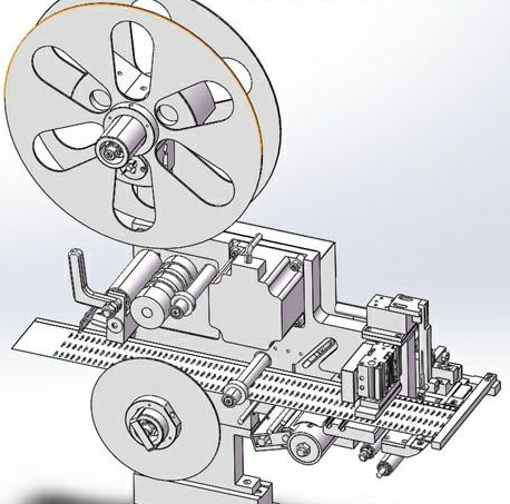 自動フィルム粘着機の設計,Design of automatic film sticking machine