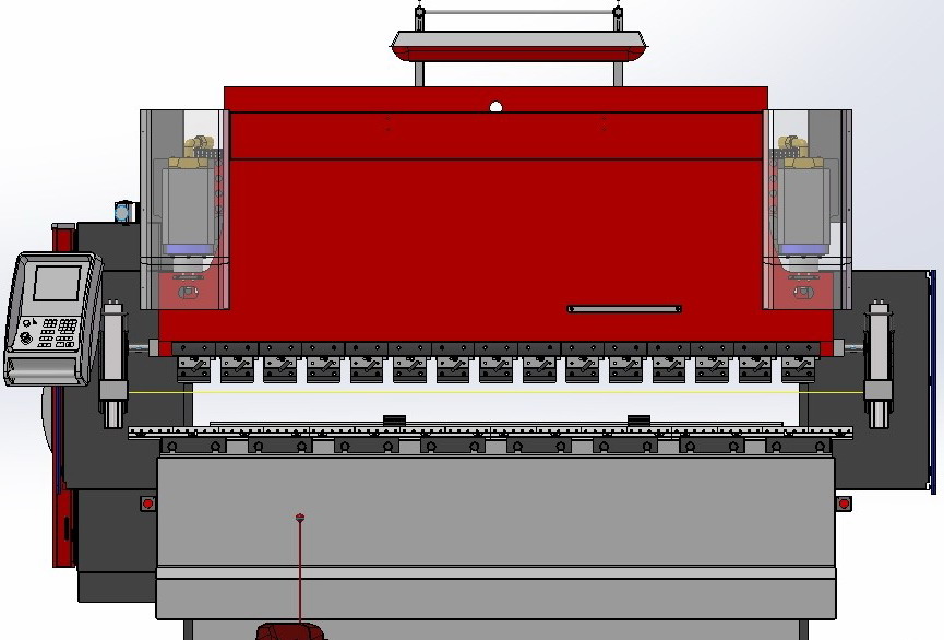 CNC曲げ機の設計,CNC bending machine design by Solidworks